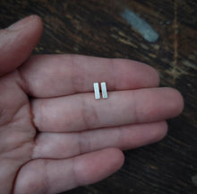 Load image into Gallery viewer, Short Bar Post Earrings

