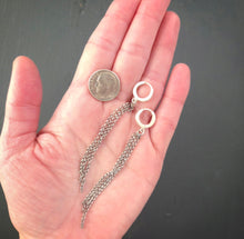 Load image into Gallery viewer, Chain Hoop Earrings
