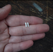 Load image into Gallery viewer, Bar Post Earrings
