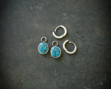 Load image into Gallery viewer, Bluebird Hoops
