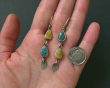 Load image into Gallery viewer, Sun + Sky Earrings
