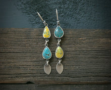 Load image into Gallery viewer, Sun + Sky Earrings
