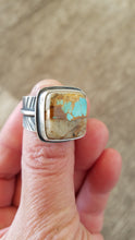 Load image into Gallery viewer, Royston Ribbon Turquoise Ring
