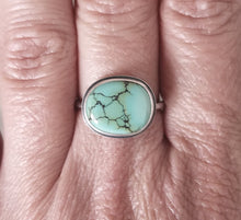 Load image into Gallery viewer, Blue Moon Turquoise Ring
