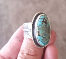 Load image into Gallery viewer, Blue Moon Turquoise Ring
