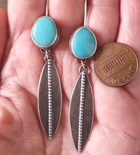 Load image into Gallery viewer, Kingman Turquoise Earrings
