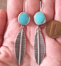 Load image into Gallery viewer, Kingman Turquoise Earrings
