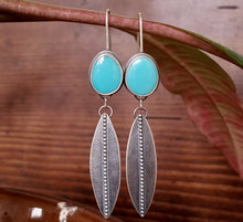 Load image into Gallery viewer, Kingman Turquoise Earrings
