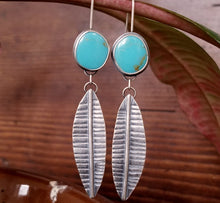 Load image into Gallery viewer, Kingman Turquoise Earrings
