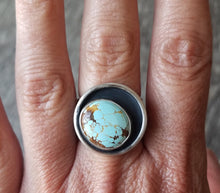 Load image into Gallery viewer, Sierra Nevada Turquoise Moonshadow Ring
