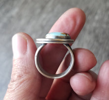 Load image into Gallery viewer, Sierra Nevada Turquoise Moonshadow Ring
