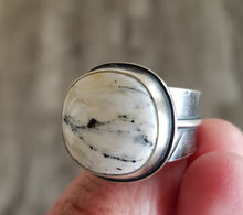 Load image into Gallery viewer, White Buffalo Ring
