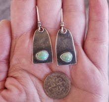 Load image into Gallery viewer, Old Stock Turquoise Nugget Earrings
