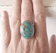 Load image into Gallery viewer, Blue Moon Turquoise Ring

