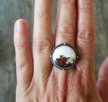 Load image into Gallery viewer, White Buffalo Inner Compass Ring
