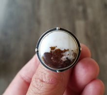 Load image into Gallery viewer, White Buffalo Inner Compass Ring
