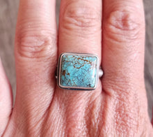 Load image into Gallery viewer, Blue Moon Turquoise Ring Size 6.25-6.5
