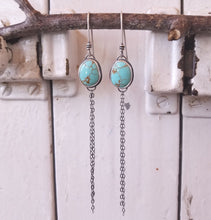 Load image into Gallery viewer, Kingman Turquoise Dangles no.2
