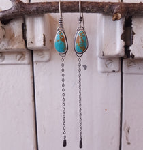 Load image into Gallery viewer, Kingman Turquoise Dangles no.1
