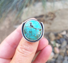 Load image into Gallery viewer, A Little Luck Blue Moon Turquoise Ring
