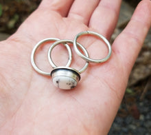 Load image into Gallery viewer, White Buffalo Stacking Ring
