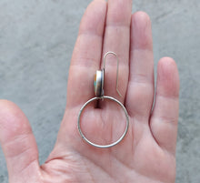 Load image into Gallery viewer, Kingman Turquoise Hoops
