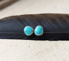 Load image into Gallery viewer, Kingman Turquoise Studs no.2
