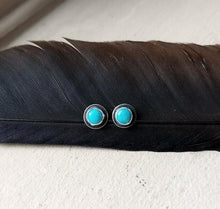 Load image into Gallery viewer, Kingman Turquoise Studs no.3
