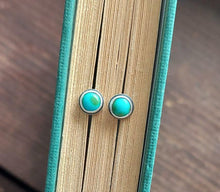 Load image into Gallery viewer, Sonoran Gold Turquoise Studs no.3
