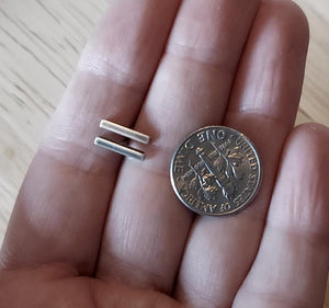 Sterling Silver Bar Studs