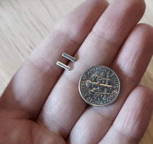 Load image into Gallery viewer, Small Sterling Silver Bar Studs
