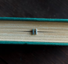 Load image into Gallery viewer, Small Sterling Silver Bar Studs
