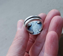 Load image into Gallery viewer, White Buffalo Full Moon Ring
