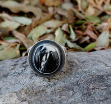 Load image into Gallery viewer, White Buffalo Full Moon Ring
