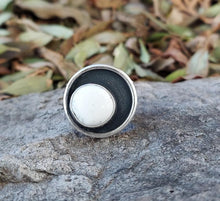 Load image into Gallery viewer, White Buffalo Moonshadow Ring
