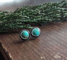 Load image into Gallery viewer, Kingman Turquoise Studs
