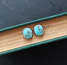 Load image into Gallery viewer, Turquoise Post Earrings
