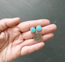 Load image into Gallery viewer, Bluebird Post Earrings no.2
