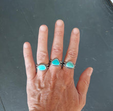 Load image into Gallery viewer, River Pool Ring size 7.5
