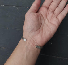 Load image into Gallery viewer, Turquoise Moon Cuff
