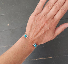 Load image into Gallery viewer, Turquoise You are Magic Cuff
