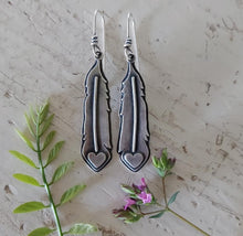 Load image into Gallery viewer, Heart Space Earrings no.1

