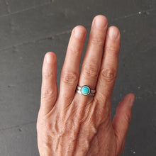 Load image into Gallery viewer, Turquoise Stacking Ring Set
