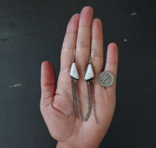 Load image into Gallery viewer, White Buffalo Rain Earrings
