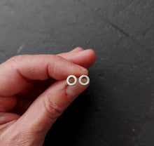 Load image into Gallery viewer, Moon Post Earrings

