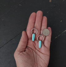 Load image into Gallery viewer, Bluebird Hoops
