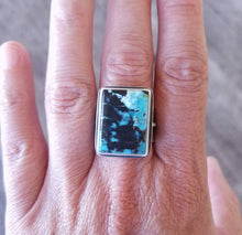 Load image into Gallery viewer, Blue Moon Turquoise Ring
