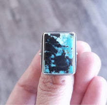 Load image into Gallery viewer, Blue Moon Turquoise Ring
