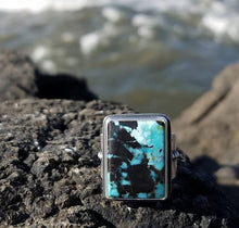 Load image into Gallery viewer, Blue Moon Turquoise Ring
