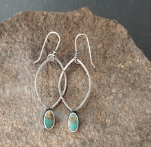 Load image into Gallery viewer, Earthy Turquoise Dangles
